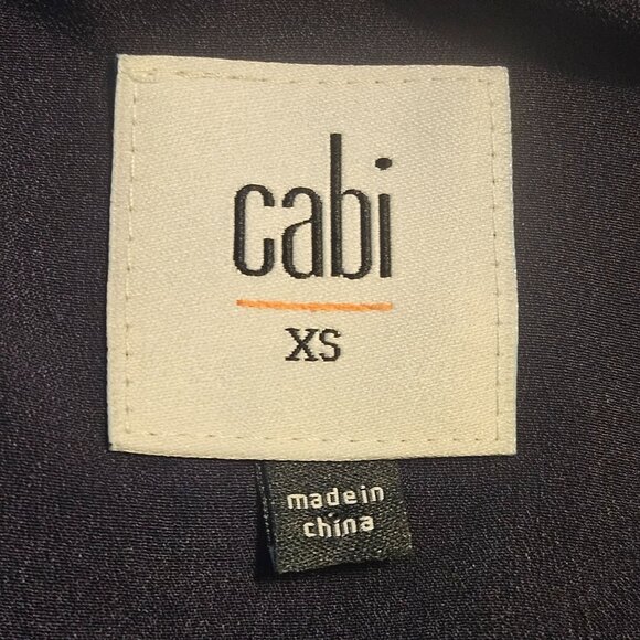 Cabi Women’s Mini Slip Dress Abstract Print S Artcore Espresso Fall Layering - Picture 4 of 11